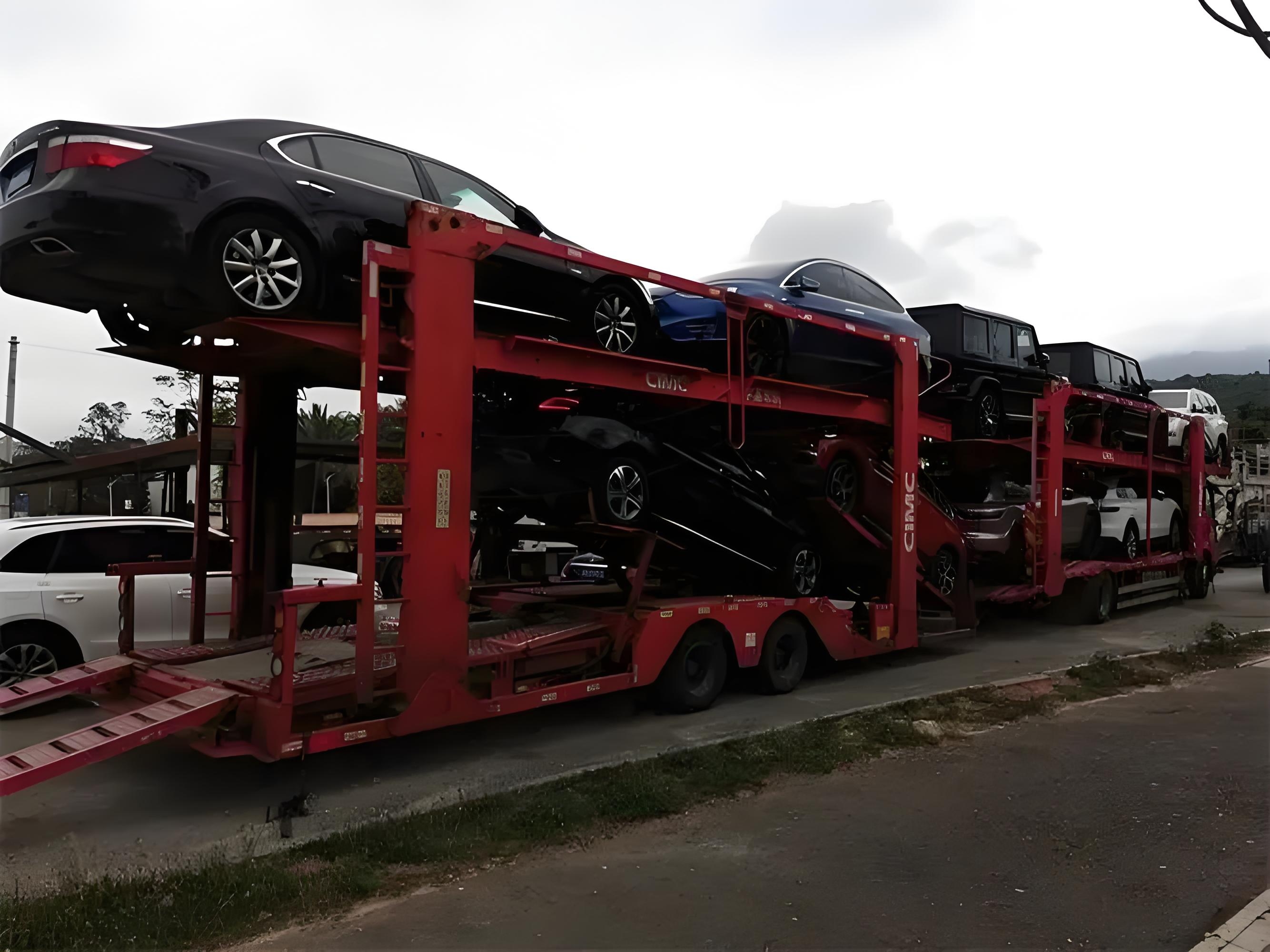 汽车运输车 平板汽车运输车